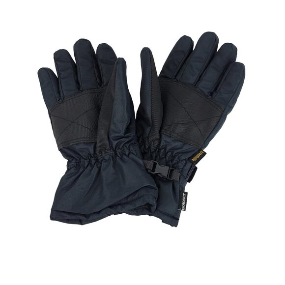 ISOTONER Women's Waterproof Winter Gloves Fleece Lining Black Small Medium New - Picture 4 of 7